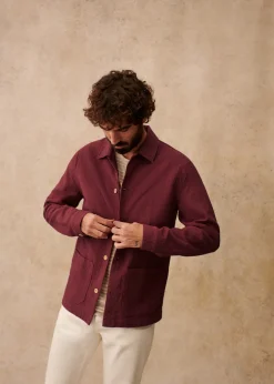 Sezane Vestes & Manteaux|Vestes coton|Veste Tim Coton Texturé