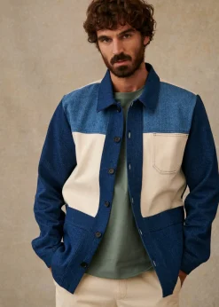 Sezane Denim|Veste Will Patchwork